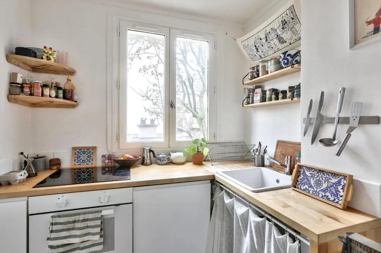 Cozy Apartment For 2 People - Paris 20